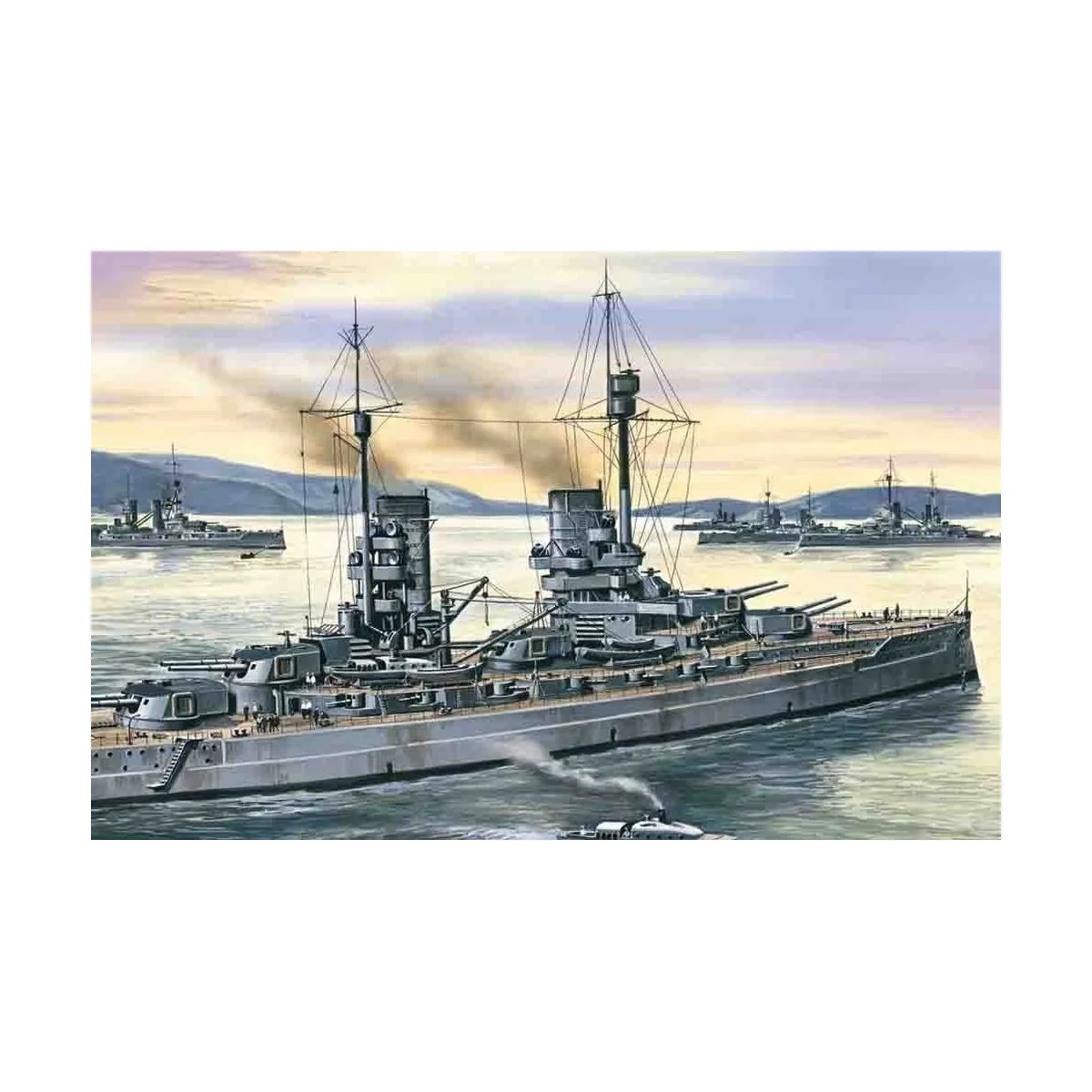König WWI german Battelship, 1/350 - ICM S.001