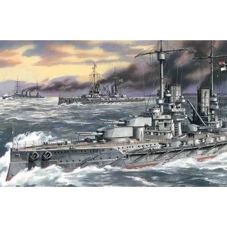 Großer Kurfürst WWI German Battleship, 1/350 - ICM S.002