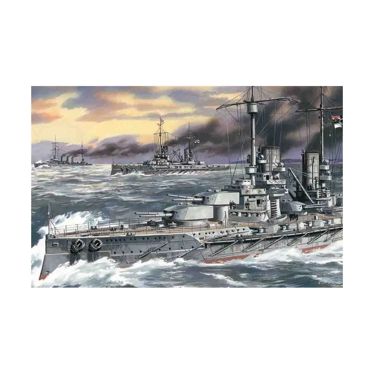 Großer Kurfürst WWI German Battleship, 1/350 - ICM S.002 Großer Kurfürst WWI German Battleship, 1/350 - ICM S.002