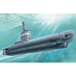 U-Boat Type XXIII, WWII German Submarine, 1/144 - ICM S.004