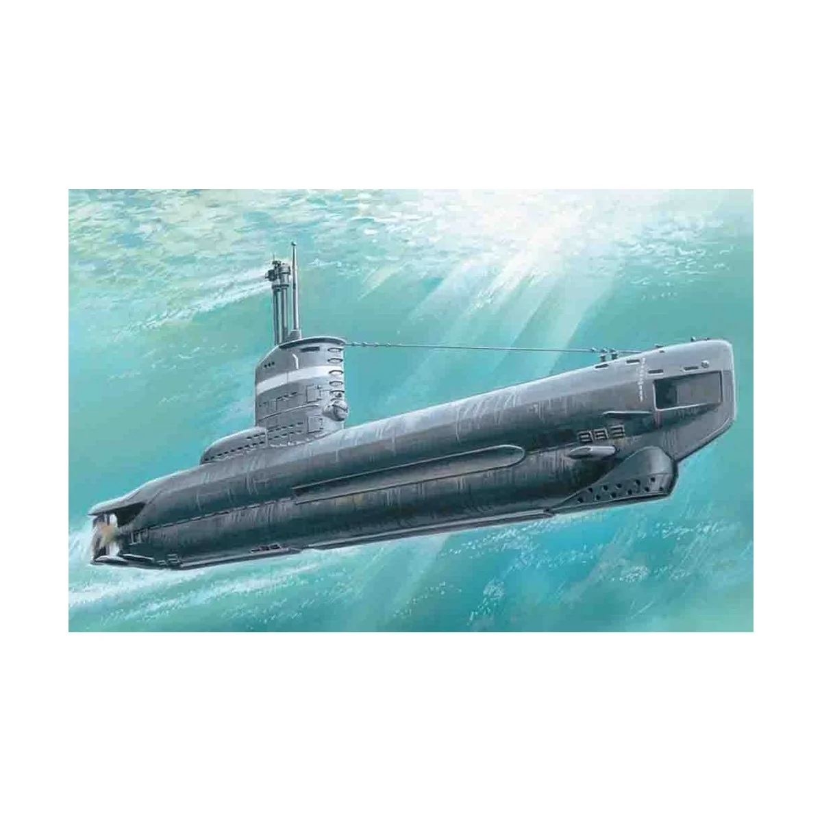 U-Boat Type XXIII, WWII German Submarine, 1/144 - ICM S.004 U-Boat Type XXIII, WWII German Submarine, 1/144 - ICM S.004
