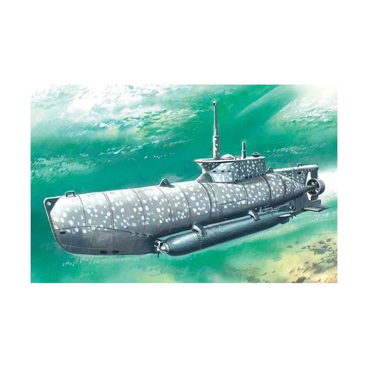 U-Boot Type XXVII Seehund early, 1/72 - ICM S.006