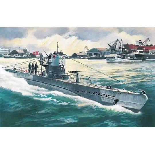 U-Boat Type IIB 1943, 1/144 - ICM S.010 U-Boat Type IIB 1943, 1/144 - ICM S.010