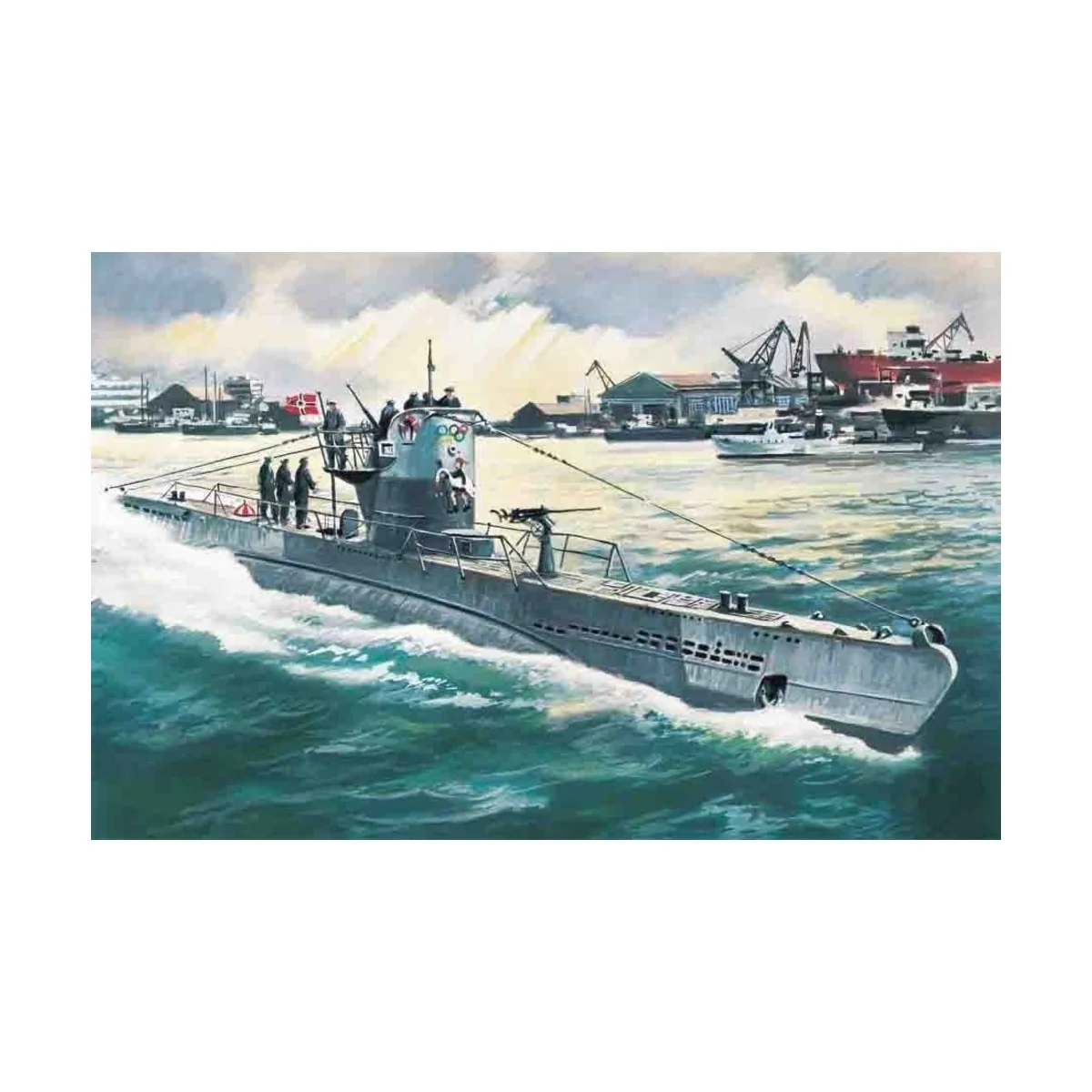 U-Boat Type IIB 1943, 1/144 - ICM S.010 U-Boat Type IIB 1943, 1/144 - ICM S.010