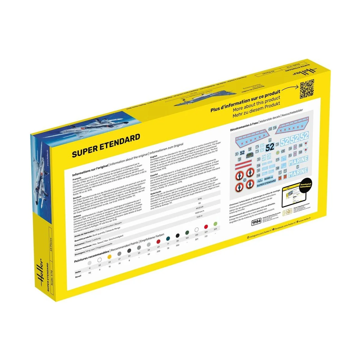 STARTER KIT Super Etendard - Heller 56360