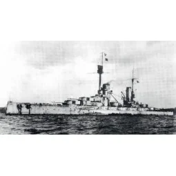 Kronprinz fullhull & waterline WWI German Battleship - ICM S.016