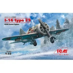 I-16 type 29, WWII Soviet Fighter, 1/32 - ICM 32003