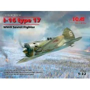 I-16 type 17, WWII Soviet Fighter, 1/32 - ICM 32005