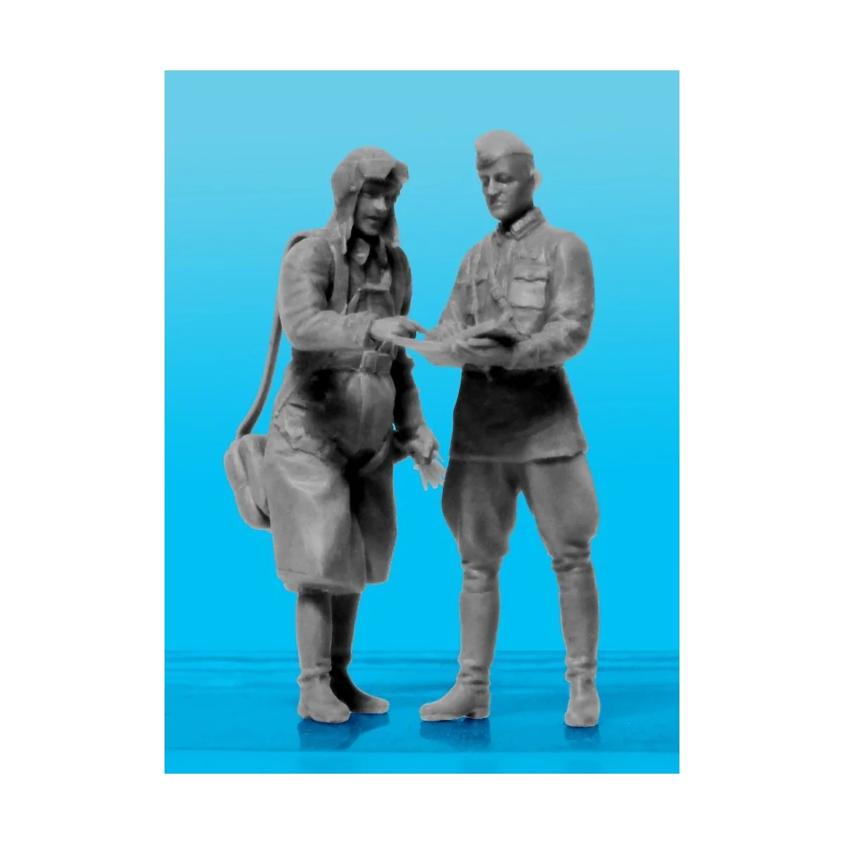 I-16 type 24 with Soviet Pilots(1939-42) Limited, 1/32 - ICM 32007 I-16 type 24 with Soviet Pilots(1939-42) Limited, 1/32 - ICM 32007