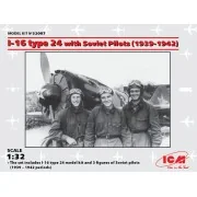 I-16 type 24 with Soviet Pilots(1939-42) Limited - ICM 32007