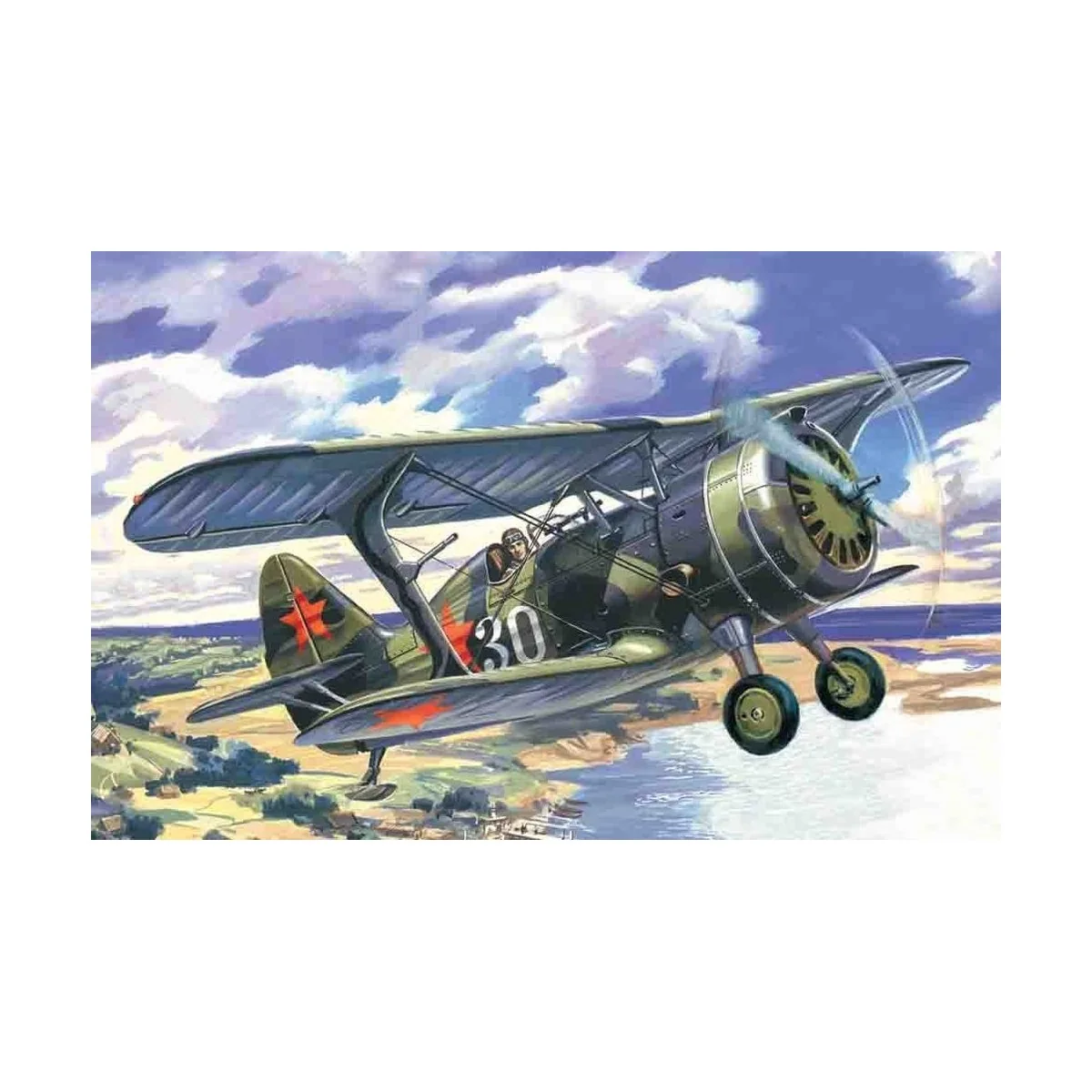 Polikarpov I-15, 1/72 - ICM 72012