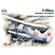 Polikarpov I-15bis Winterversion, 1/72 - ICM 72013 Polikarpov I-15bis Winterversion, 1/72 - ICM 72013