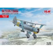 Hs 123A-1 (late), WWII German attack aircraft (100% new molds) - IC...