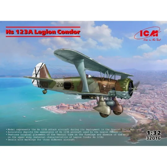 Hs 123A-1 Legion Condor - ICM 32016