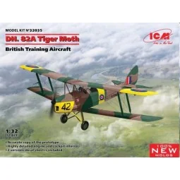 D.H. 82A Tiger Moth, British Training Aircraft - ICM 32035