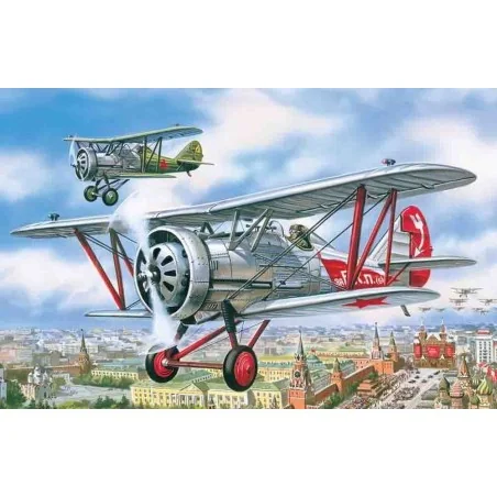 Polikarpow I-5 Russisches Jagdflugzeug, 1/72 - ICM 72053