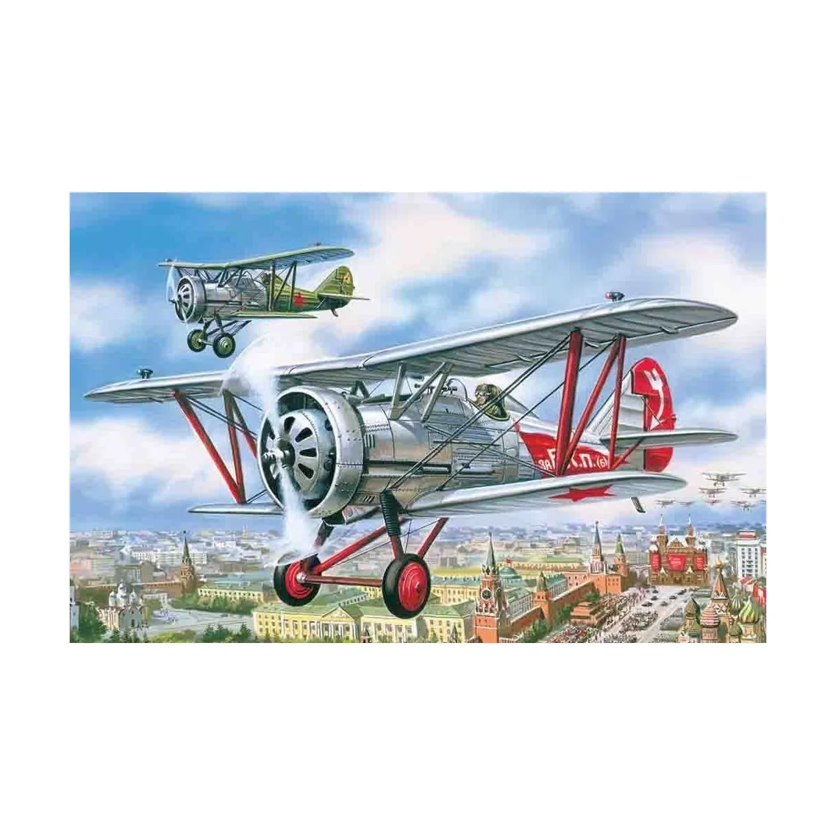 Polikarpow I-5 Russisches Jagdflugzeug - ICM 72053