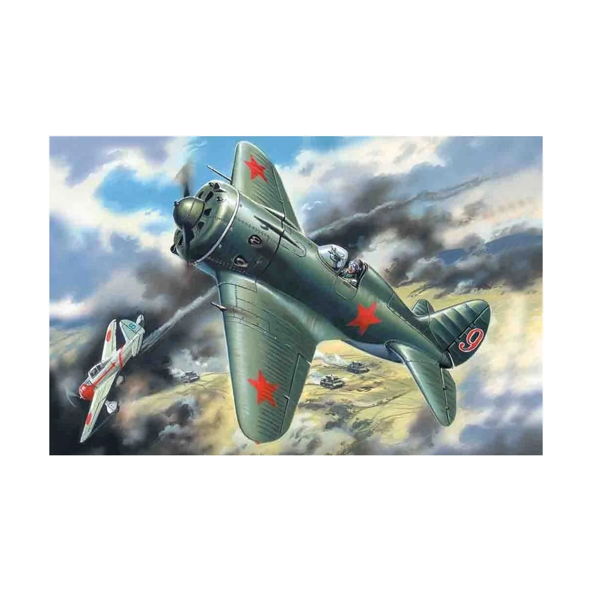Polikarpov I-16 Typ 18, 1/72 - ICM 72072 Polikarpov I-16 Typ 18, 1/72 - ICM 72072