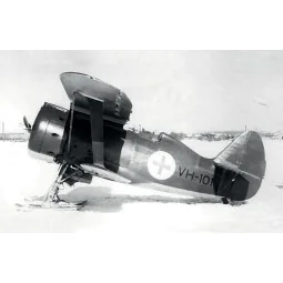 I-153,WWII Finnish Air Force Fighter winter version - ICM 72075