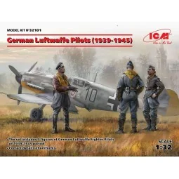 German Luftwafe Pilots(1939-1945)(3 Figu, 1/32 - ICM 32101