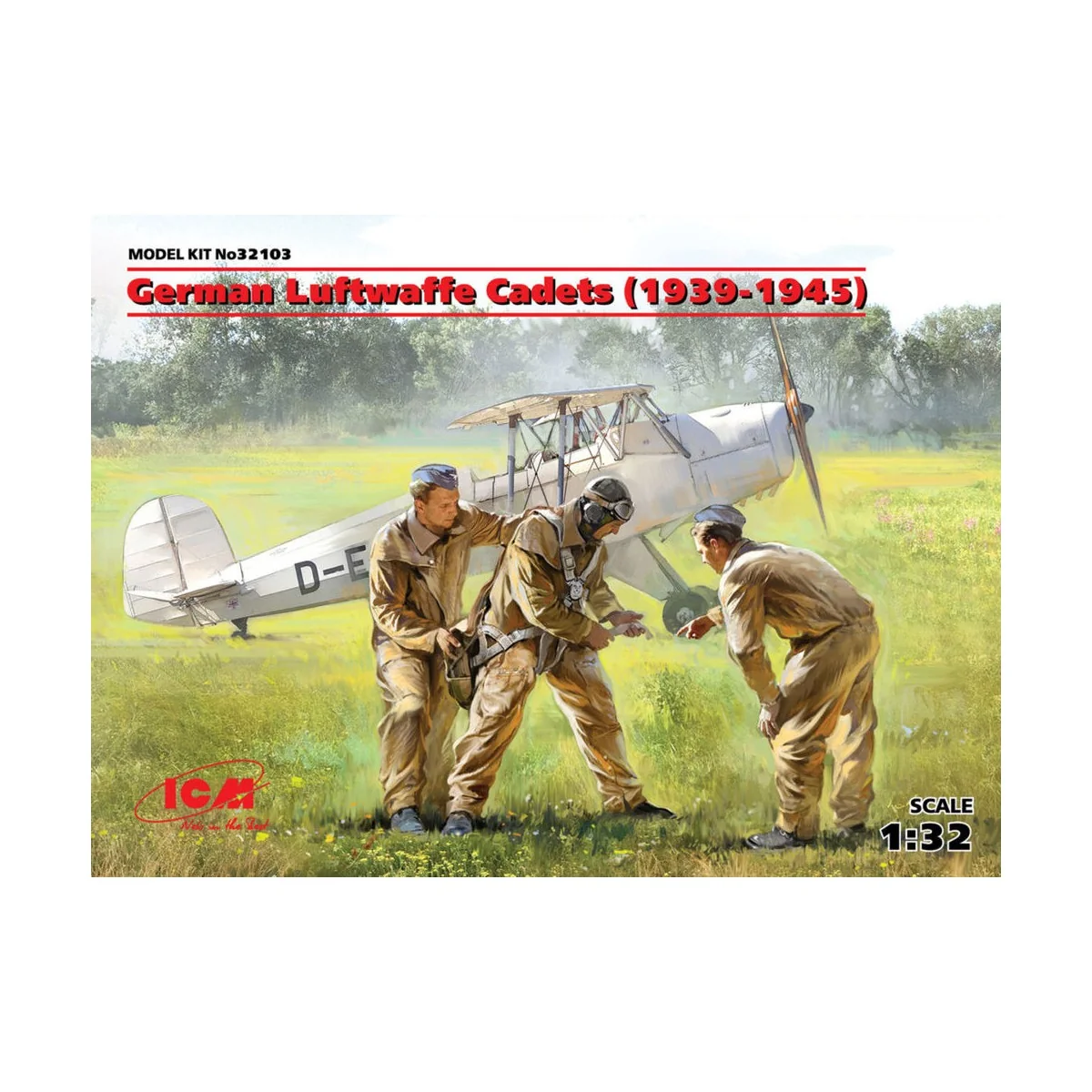 German Luftwaffe Cadets(1939-1945)(3Figuren - ICM 32103