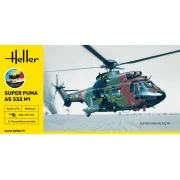 STARTER KIT Super Puma AS 332 M1 - Heller 56367