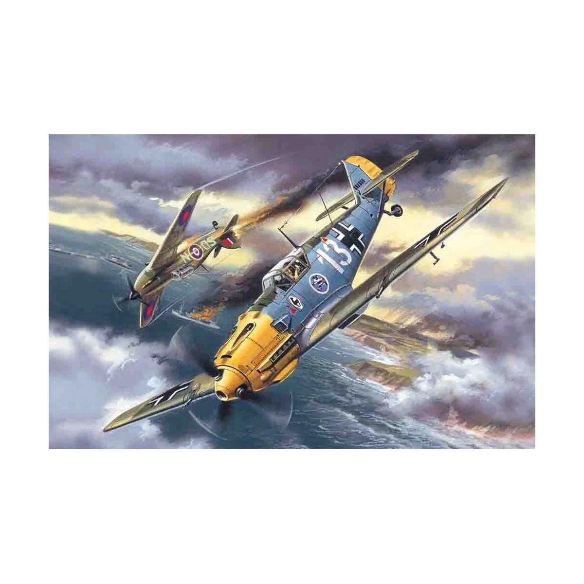 Messerschmitt Bf 109 E-3, 1/72 - ICM 72131 Messerschmitt Bf 109 E-3, 1/72 - ICM 72131