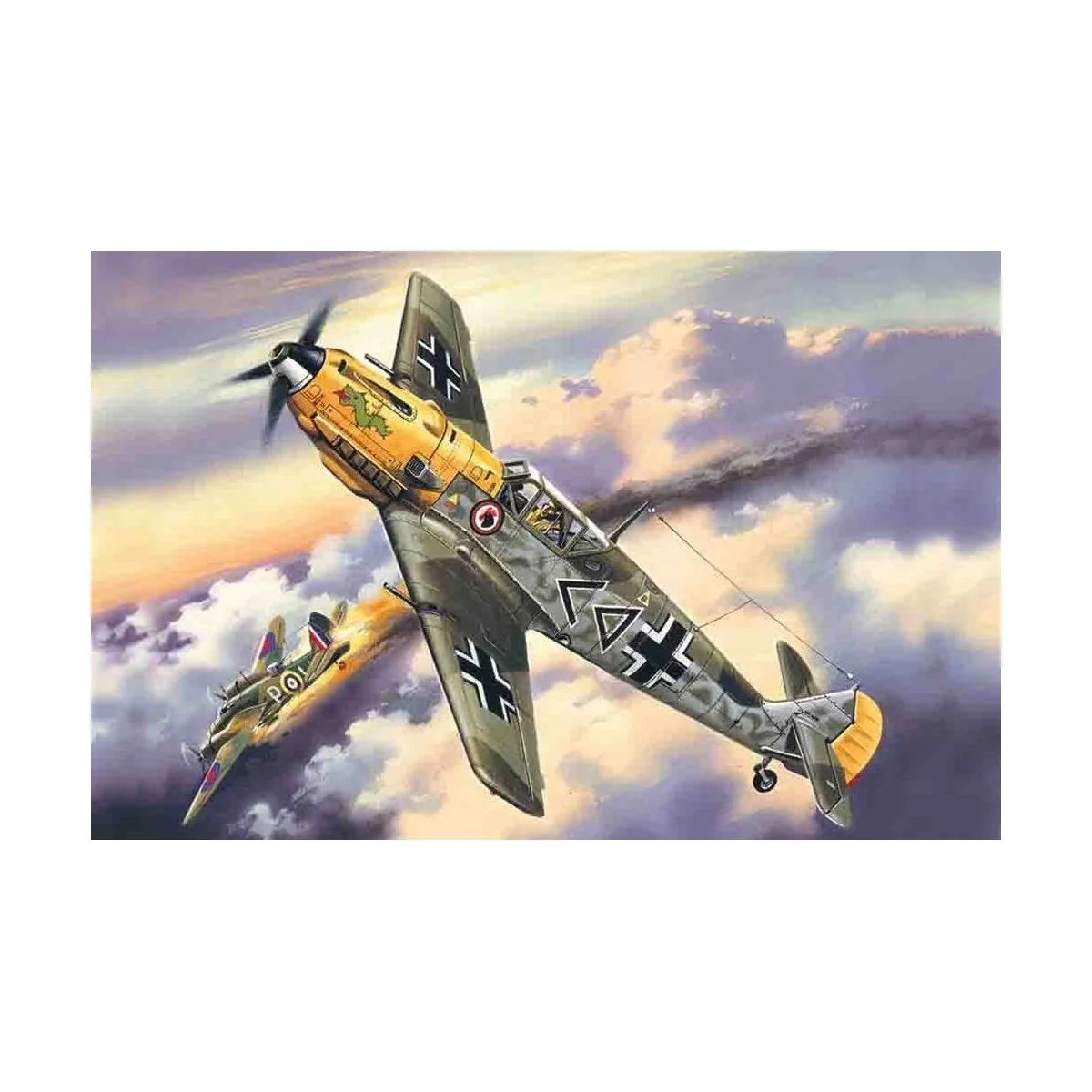 Messerschmitt Bf 109 E-4 - ICM 72132