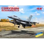 F-16AM of Ukrainian Air Forces with PAG-14, 1/72 - ICM 72145 F-16AM of Ukrainian Air Forces with PAG-14, 1/72 - ICM 72145