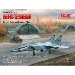 MiG-25 RBF, Soviet Reconnaissance Plane, 1/72 - ICM 72174