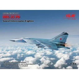 MiG-25 PD, Soviet Interceptor Fighter, 1/72 - ICM 72177