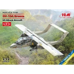 OV-10A Bronco, US Attack Aircraft (100% new molds), 1/72 - ICM 72185
