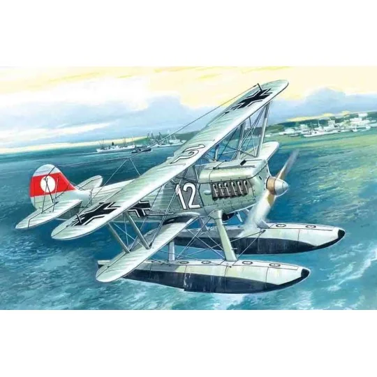 Heinkel He 51B-2 German Fighter Seaplane, 1/72 - ICM 72192 Heinkel He 51B-2 German Fighter Seaplane, 1/72 - ICM 72192