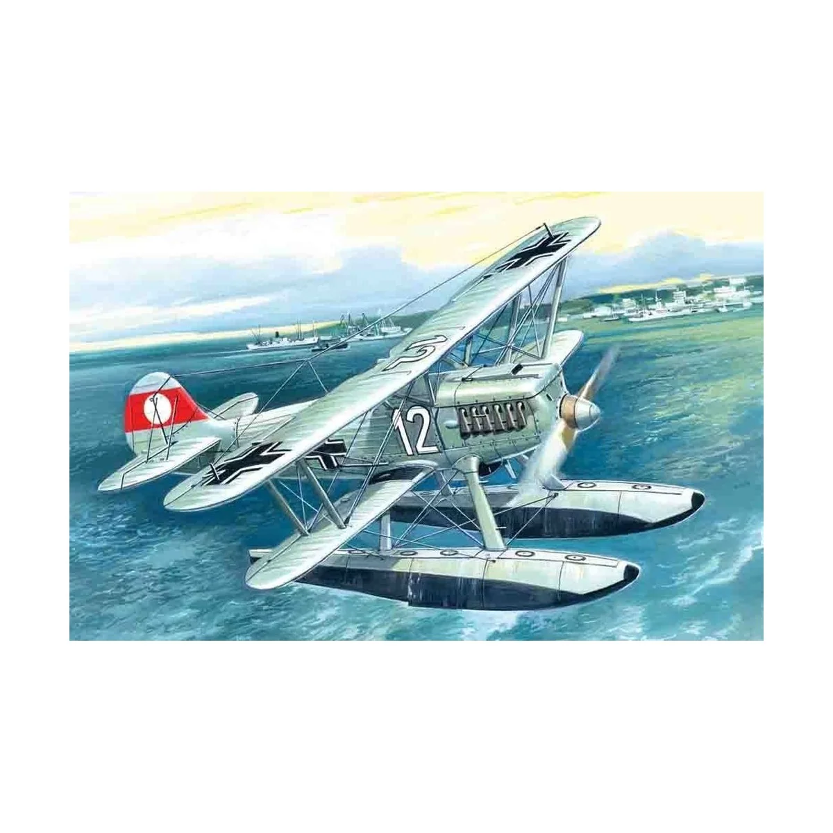 Heinkel He 51B-2 German Fighter Seaplane - ICM 72192