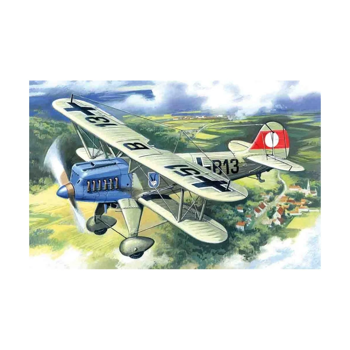 Heinkel He 51A-1, 1/72 - ICM 72193