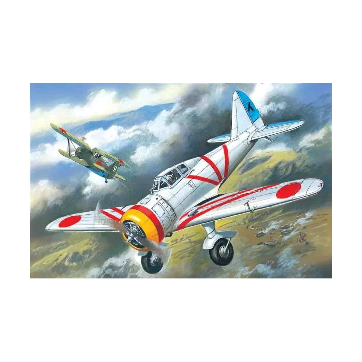 Ki27a (Type 97), 1/72 - ICM 72201 Ki27a (Type 97), 1/72 - ICM 72201