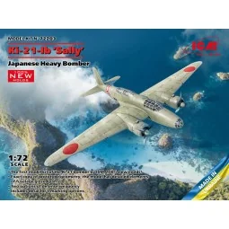 Ki-21-Ib 'Sally', Japanese Heavy Bomber (100% new molds), 1/72 - IC...