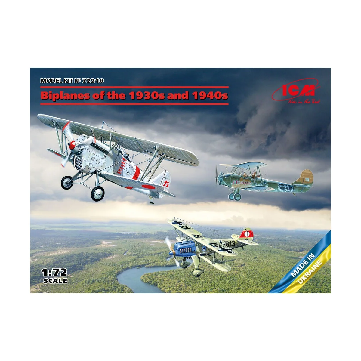 Biplanes of the 1930s and 1940s (??-51A-1, Ki-10-II, U-2/Po-2VS), 1... Biplanes of the 1930s and 1940s (??-51A-1, Ki-10-II, U-2/Po-2VS), 1...