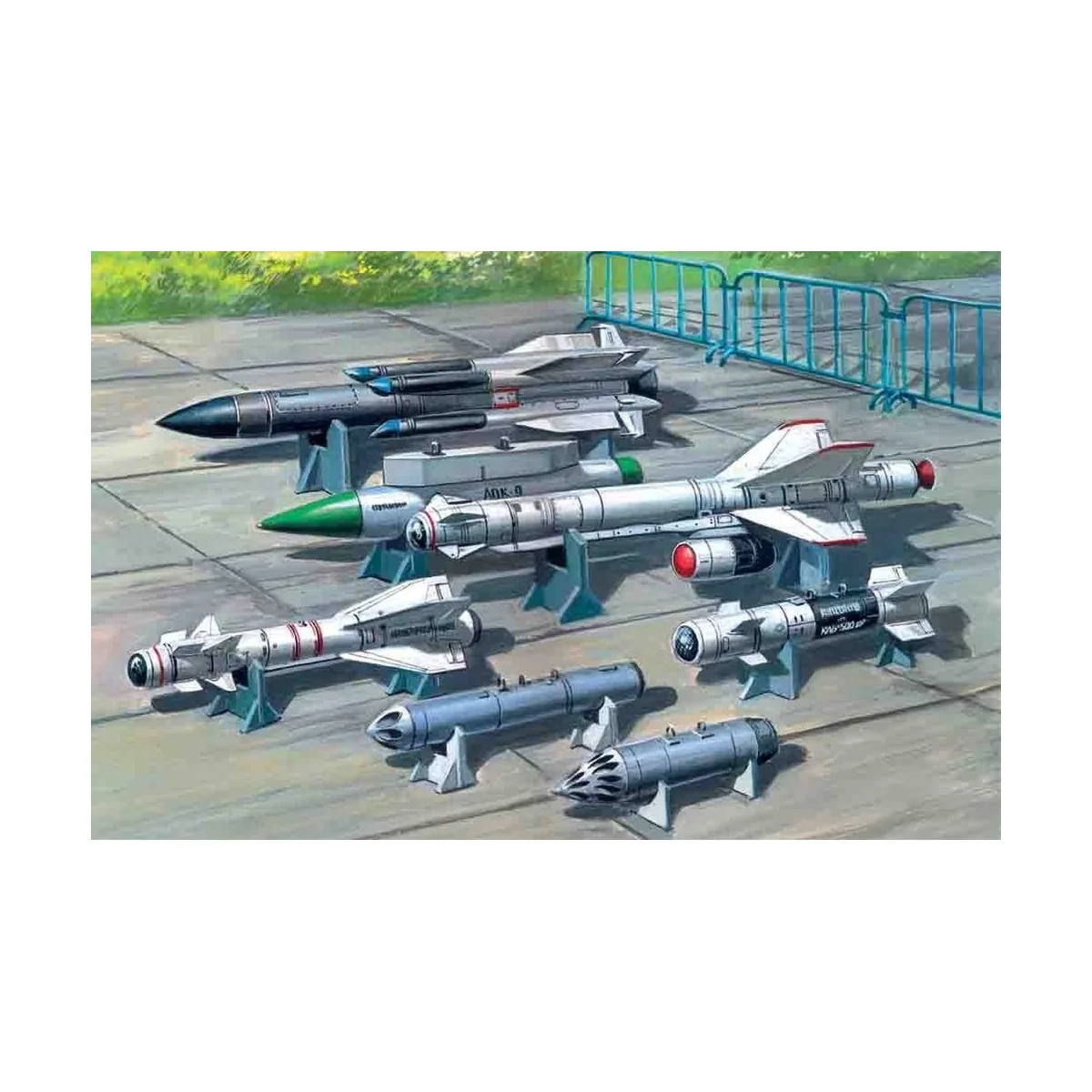 Soviet Air-to-Surface Armament (X-29T, X-31P, X-59M missiles, B-13L...