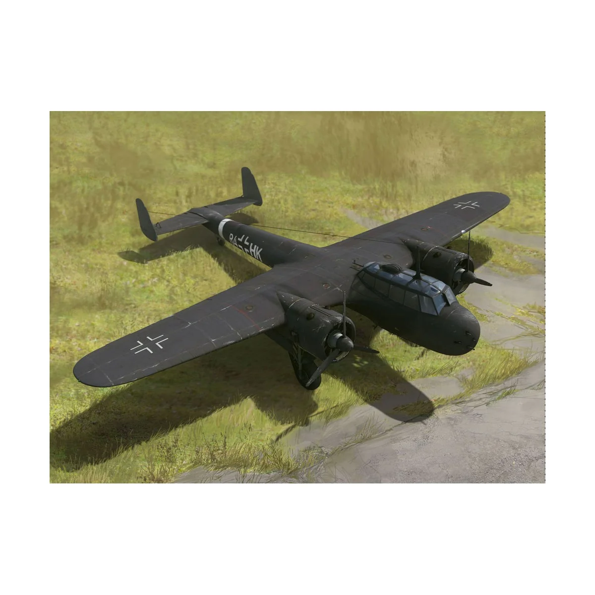 Do 17Z-7, WWII German Night Fighter - ICM 72307