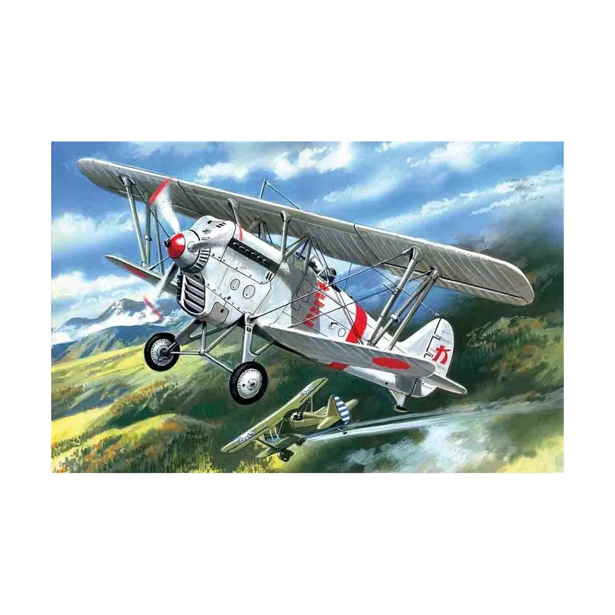 Ki 10-II (Type95) Japan Army Fighter, 1/72 - ICM 72311 Ki 10-II (Type95) Japan Army Fighter, 1/72 - ICM 72311