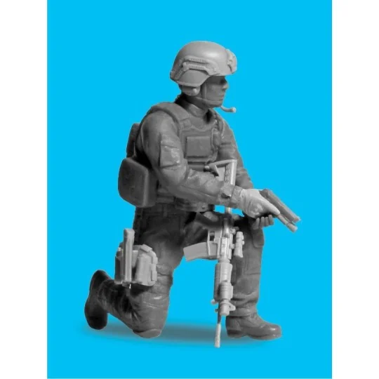 S.W.A.T. Team (4 figures), 1/24 - ICM DS2401
