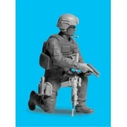 S.W.A.T. Team (4 figures), 1/24 - ICM DS2401