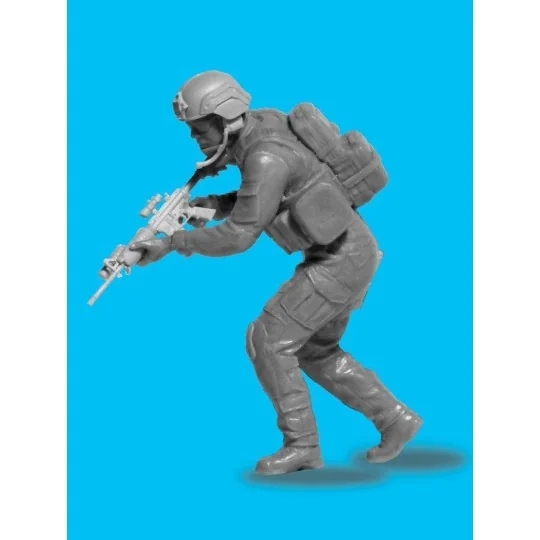 S.W.A.T. Team (4 figures), 1/24 - ICM DS2401