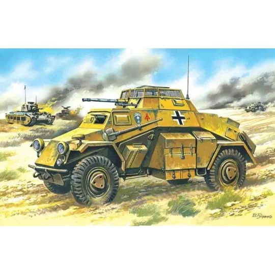 Sd.Kfz. 222, 1/72 - ICM 72411 Sd.Kfz. 222, 1/72 - ICM 72411