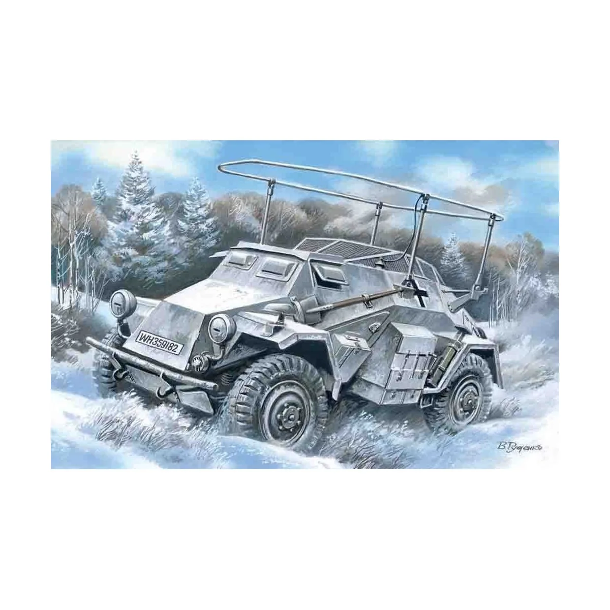 Sd.Kfz. 261, 1/72 - ICM 72441 Sd.Kfz. 261, 1/72 - ICM 72441