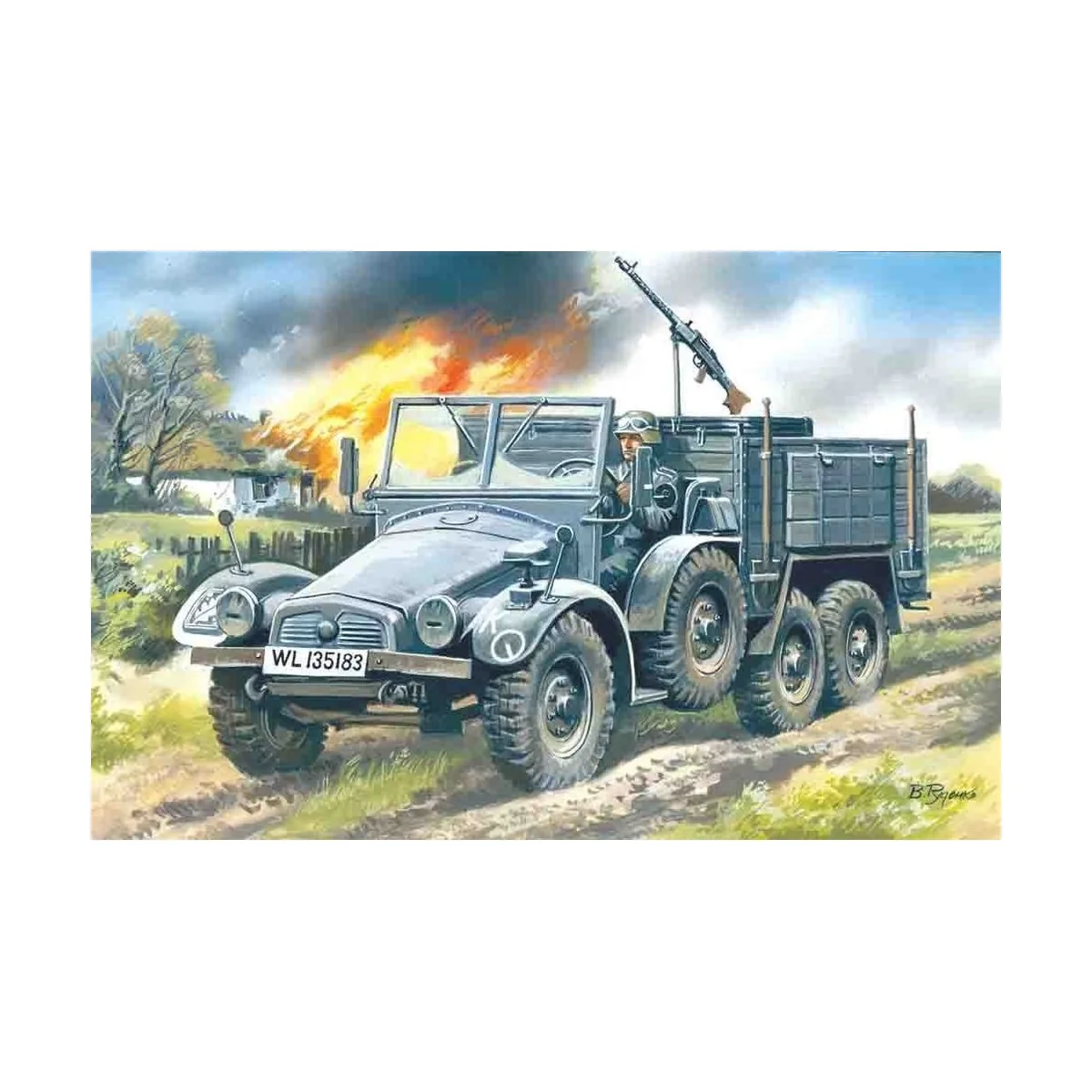 Krupp L2H 143 Kfz.70 - ICM 72451