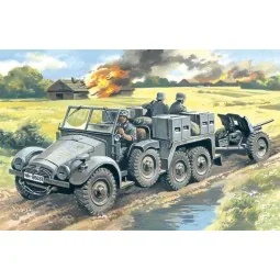 Krupp L2H143 Kfz. 69 with Pak 36 Gun, 1/72 - ICM 72461