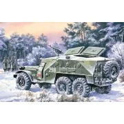 Gepanzerter Truppentransporter BTR-152 K, 1/72 - ICM 72521