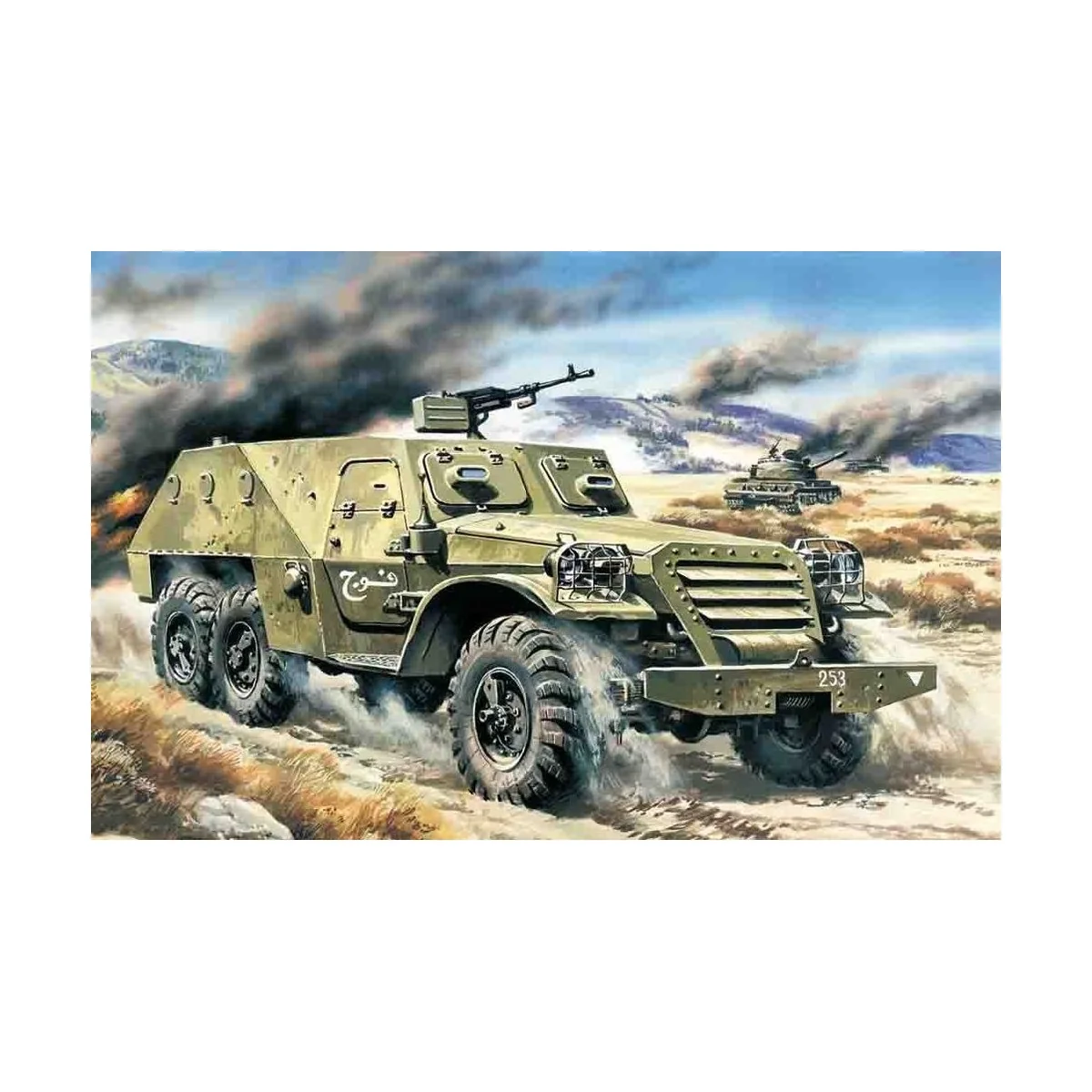 Gepanzerter Mannschaftswagen BTR-152 V, 1/72 - ICM 72531 Gepanzerter Mannschaftswagen BTR-152 V, 1/72 - ICM 72531